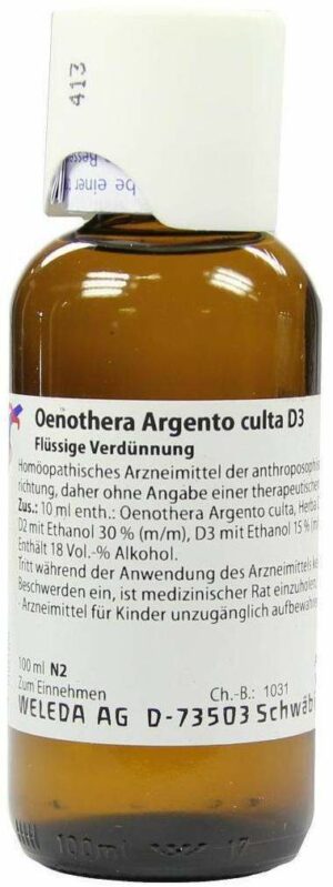 Weleda Oenothera Argento Culta D3 100 ml