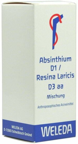 Weleda Absinthium D1 Resina Laricis D3 Aa 50 ml Dilution