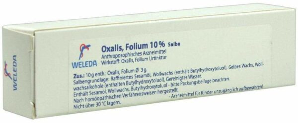 Weleda Oxalis Folium 10% 25 g Salbe