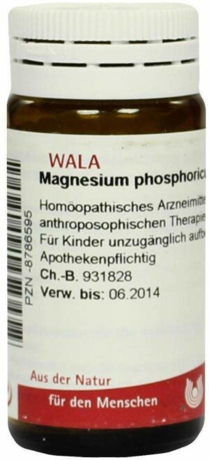 Wala Magnesium phosphoricum cum cinere avenae D6 20 g Globuli