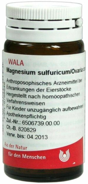 Wala Magnesium sulfuricum ovaria comp. 20 g Globuli