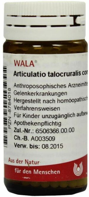 Wala Articulatio talocruralis comp. 20 g Globuli