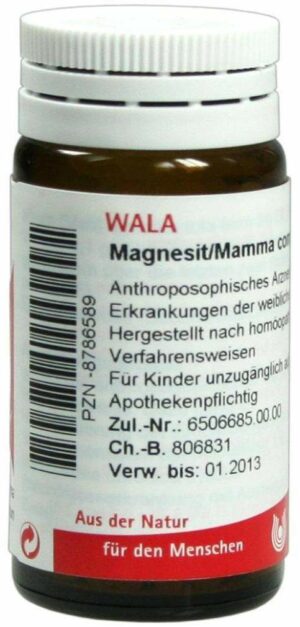Wala Magnesit Mamma comp. 20 g Globuli