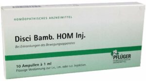 Pflüger Disci Bamb. Hom 10 X 1 ml Ampullen