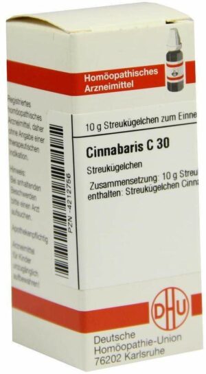 Cinnabaris C 30 Globuli