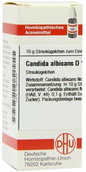Candida Albicans D12 10 G Globuli