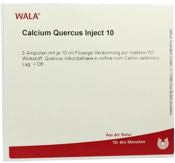 Wala Calcium Quercus Inject 10 Ampullen