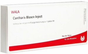 Wala Cantharis Blasen Inject 10 x 1 ml Ampullen