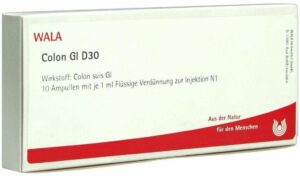 Wala Colon Gl D30 10 x 1 ml Ampullen