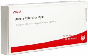 Wala Aurum Valeriana Inject 10 x 1 Ampullen