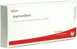 Wala Argentum-Quarz 10 x 1 ml Ampullen