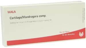 Wala Cartilago Mandragora comp. 10 x 1 ml Ampullen