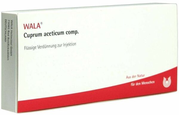 Wala Cuprum aceticum comp. 10 x 1 ml Ampullen