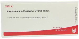 Wala Magnesium sulfuricum Ovaria comp. 10 x 1 ml Ampullen