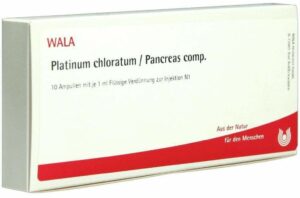 Wala Platinum chloratum Pancreas comp. 10 x 1 ml Ampullen