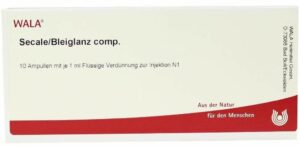 Wala Secale Bleiglanz comp. 10 x 1 ml Ampullen