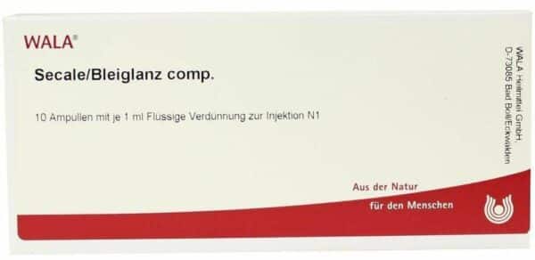 Wala Secale Bleiglanz comp. 10 x 1 ml Ampullen