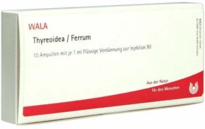 Wala Thyreoidea Ferrum 10 x 1 ml Ampullen