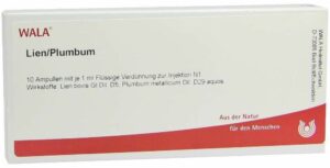 Wala Lien Plumbum 10 x 1 ml Ampullen