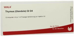 Wala Thymus Glandula Gl D4 10 x 1 ml Ampullen