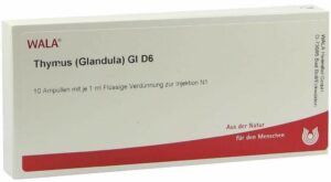 Wala Thymus Glandula Gl D6 10 x 1 ml Ampullen