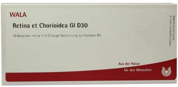 Wala Retina et Chorioidea Gl D30 10 x 1 ml Ampullen