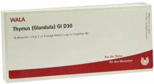 Wala Thymus Glandula Gl D30 10 x 1 ml Ampullen