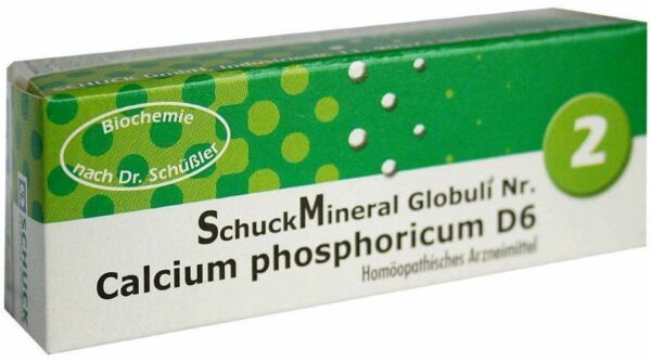 Schuckmineral Globuli 2 Calcium Phosphoricum D6 7