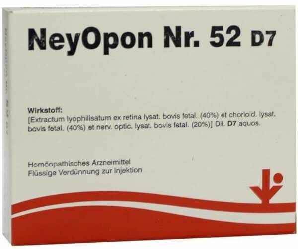 Neyopon Nr.52 D 7 Ampullen 5 X 2 ml