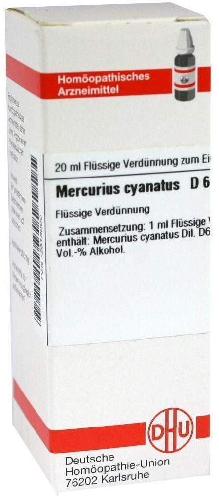 Mercurius Cyanatus D 6 Dilution