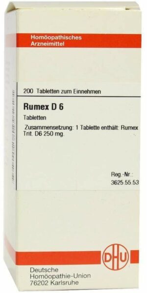 Rumex D6 Tabletten 200 Tabletten