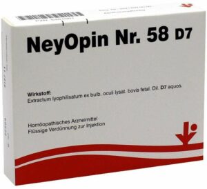 Neyopin Nr.58 D 7 Ampullen 5 X 2 ml