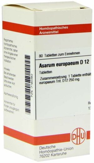 Asarum Europaeum D 12 Tabletten