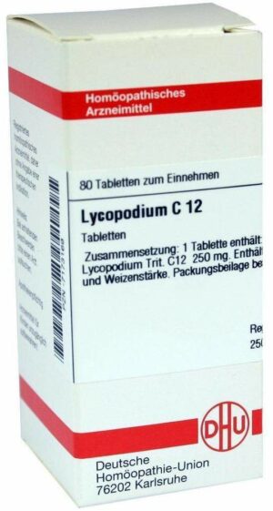 Lycopodium C 12 Tabletten
