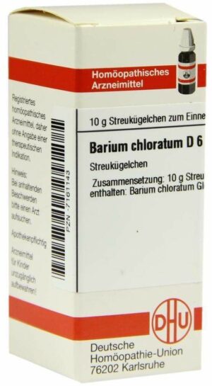 Barium Chloratum D 6 Globuli