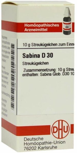 Sabina D 30 Globuli