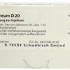 Weleda Ferrum sidereum D20 8 x 1 ml Ampullen