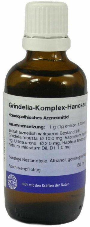 Grindelia Komplex Hanosan 50 ml Tropfen