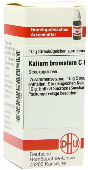 Kalium Bromatum C 6 Globuli