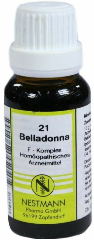 Belladonna F Komplex Nr. 21 20 ml Dilution