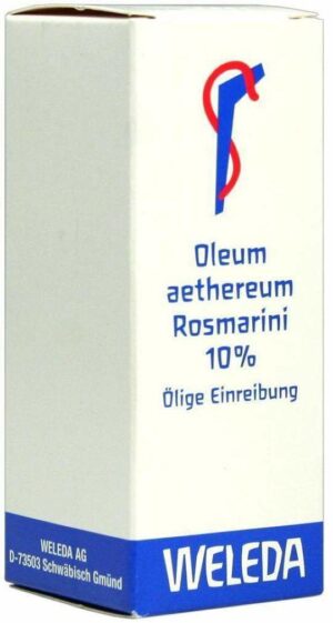 Weleda Oleum aethereum Rosmarini 10% 50 ml Öl