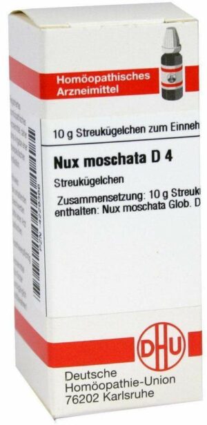 Nux Moschata D 4 Globuli