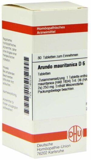 Dhu Arundo Mauritanica D6 Tabletten