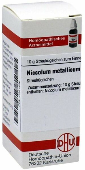 Dhu Niccolum Metallicum D12 Globuli