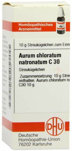 Aurum Chloratum Natronatum C 30 Globuli