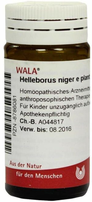 Wala Helleborus niger e planta tota D12 20 g Globuli