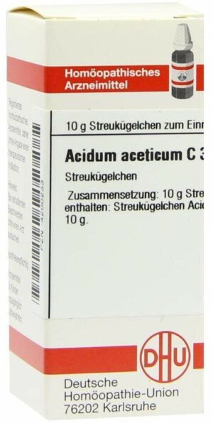 Acidum Aceticum C 30 Globuli