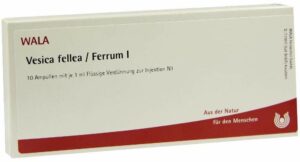 Wala Vesica fellea Ferrum I 10 x 1 ml Ampullen