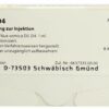 Weleda Nux vomica D4 8 x 1 ml Ampullen