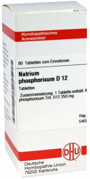 Natrium Phosphoricum D 12 80 Tabletten
